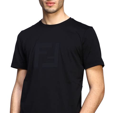 fendi black silk shirt|fendi crewneck t shirt.